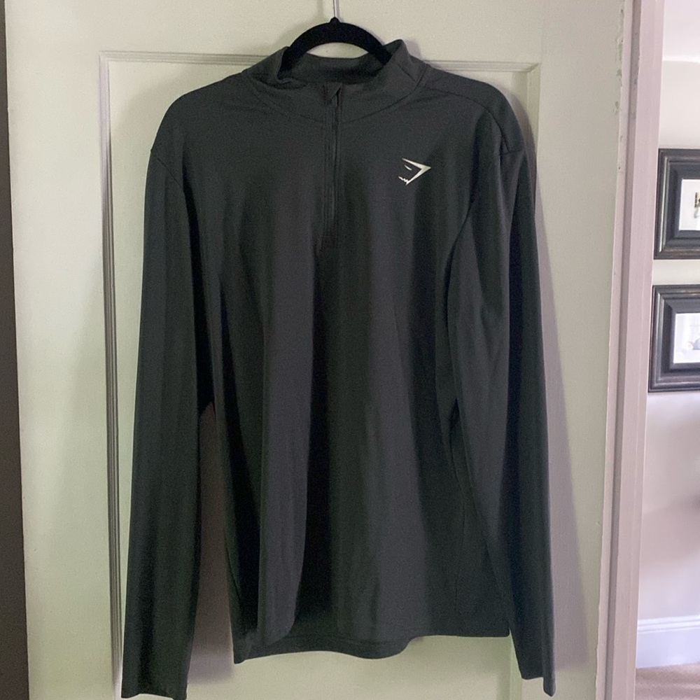 Gymshark Grey Quarter-Zip Size XL